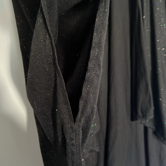 Steve Madden - Black Cardigan Wrap One Size Preowned oversized - Picture 4 of 8